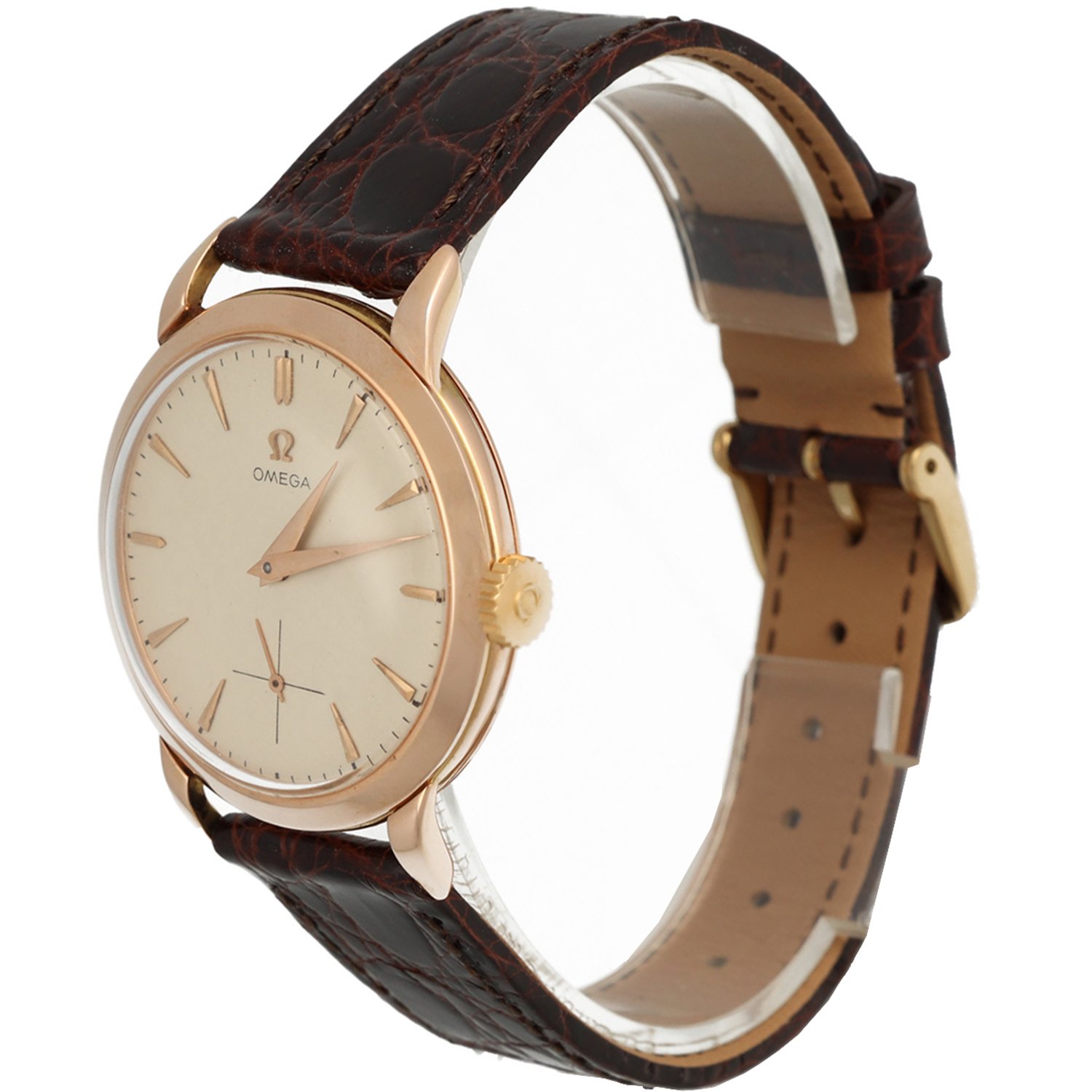 omega rose goud polijsten