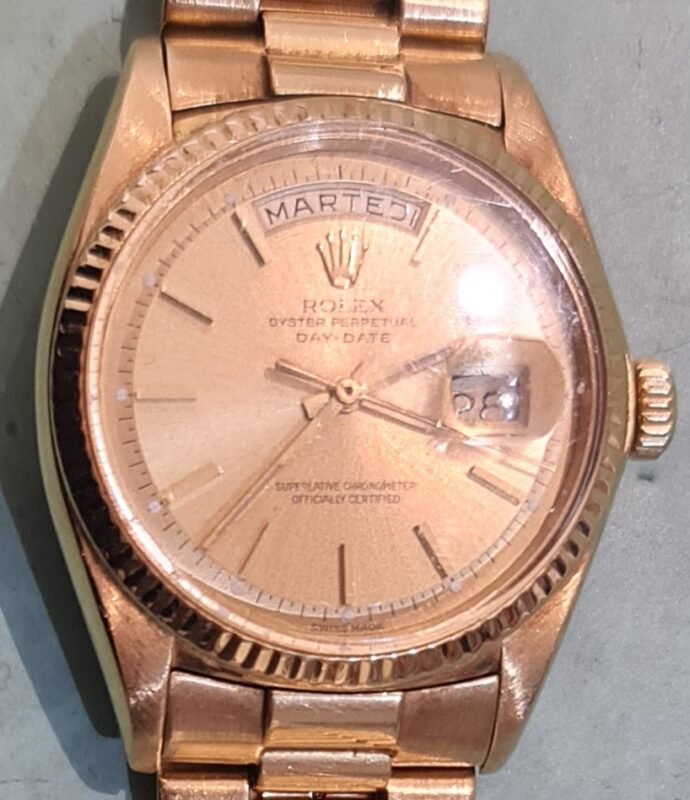 rolex goud laten polijsten horloge