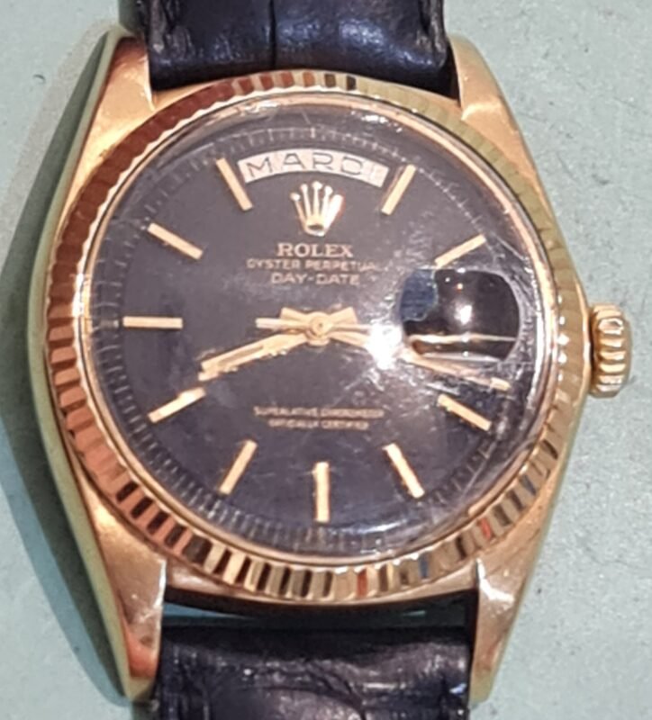 rolex day/date wijzerplaat vervangen