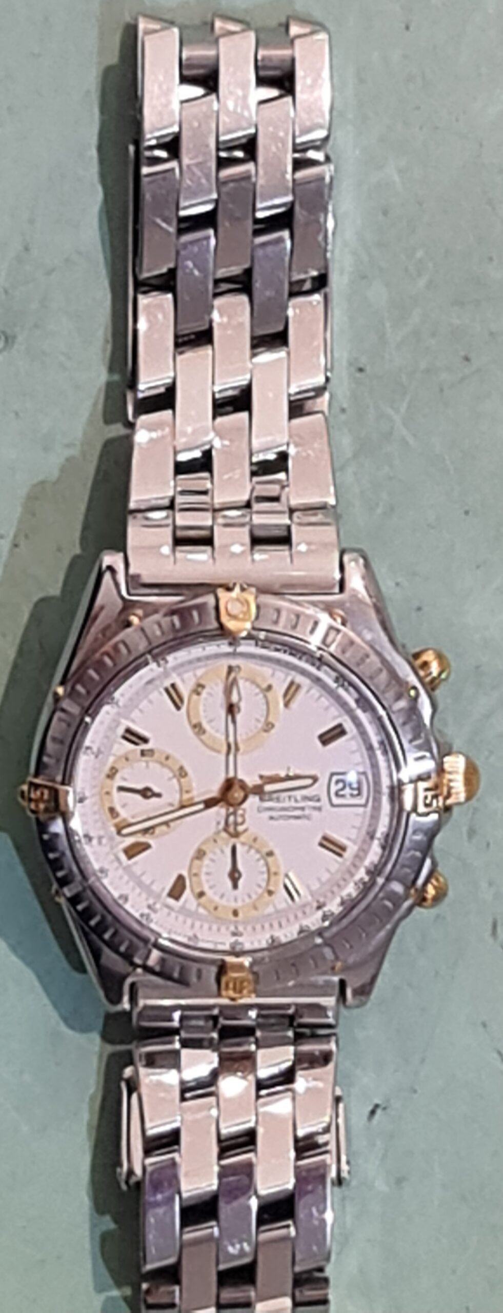 breitling horlogekast polijsten