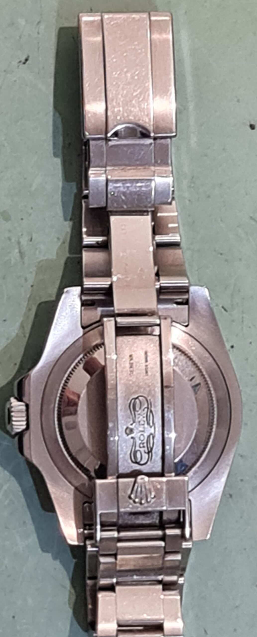 rolex automatic kast polijsten