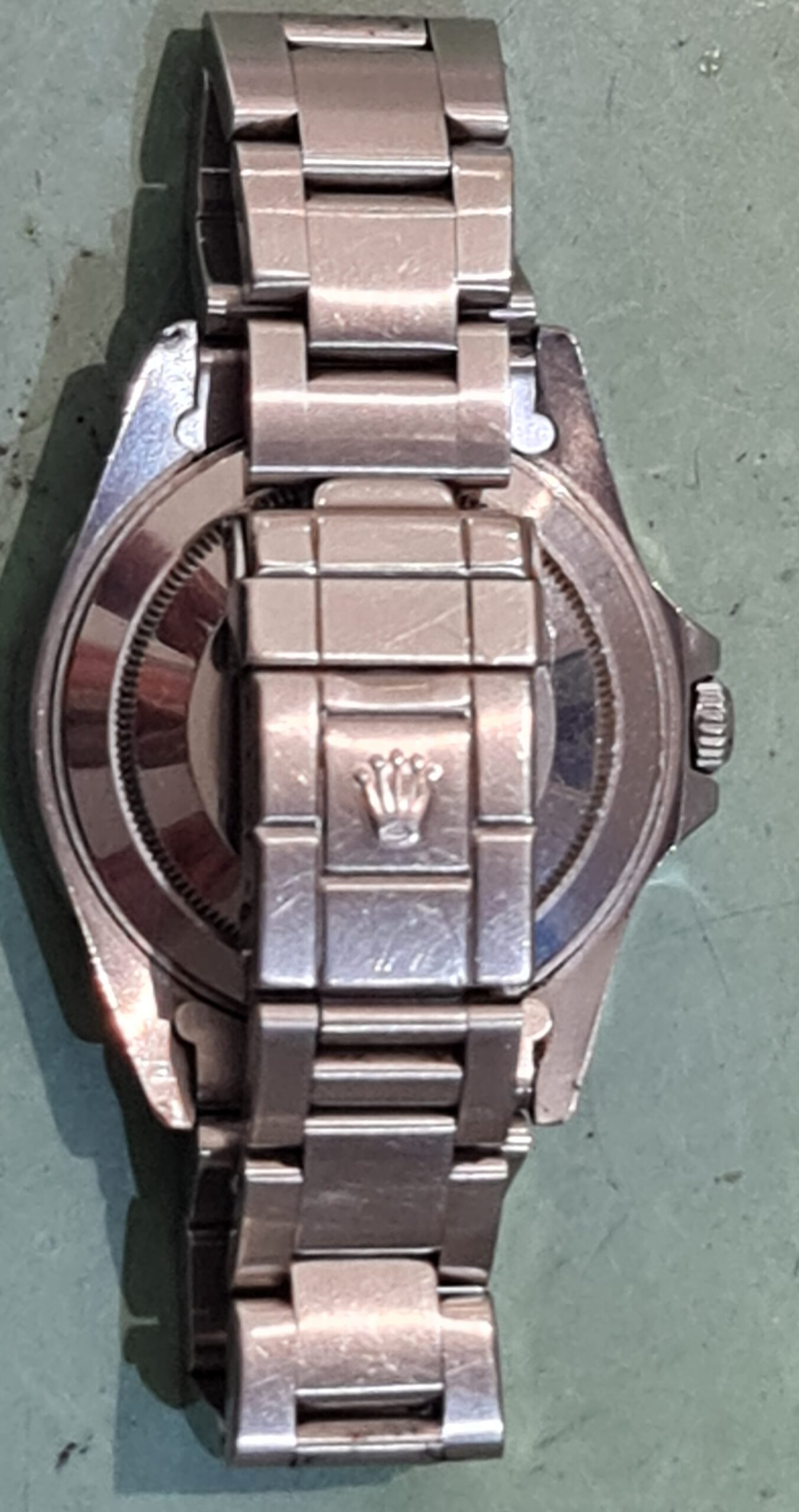 rolex band gmt polijsten