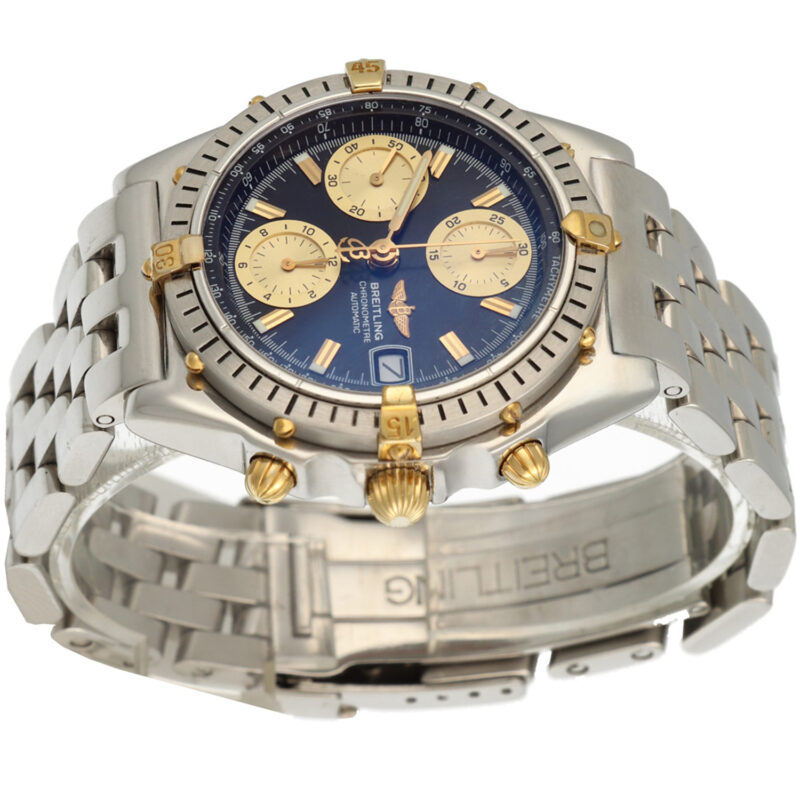 breitling chronomat vintage kast polijsten