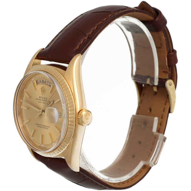 rolex president goud polijsten