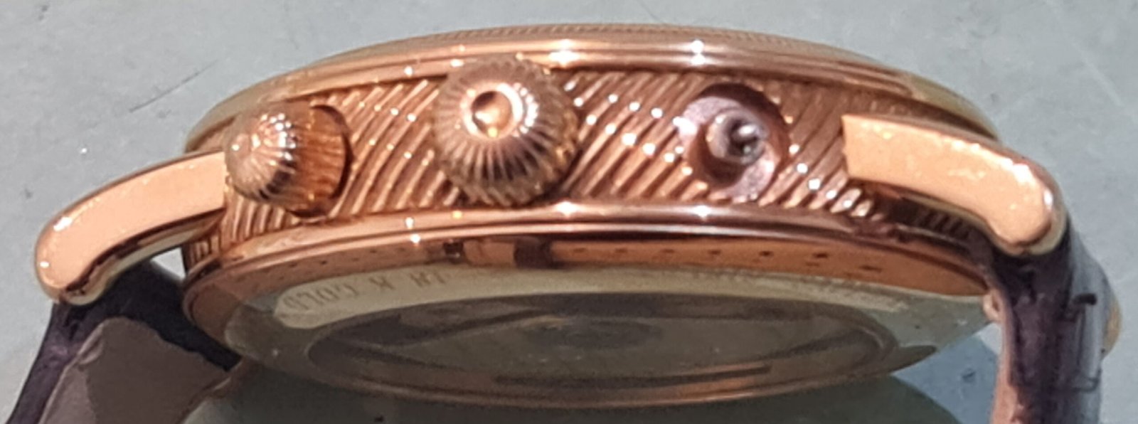 vintage horloge kroon vervangen