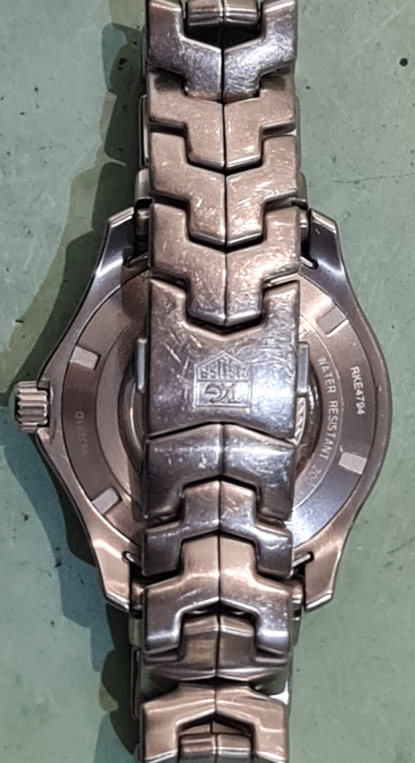 tag heuer band kapot