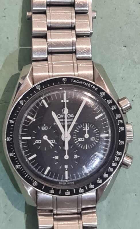 omega kast polijsten horloge