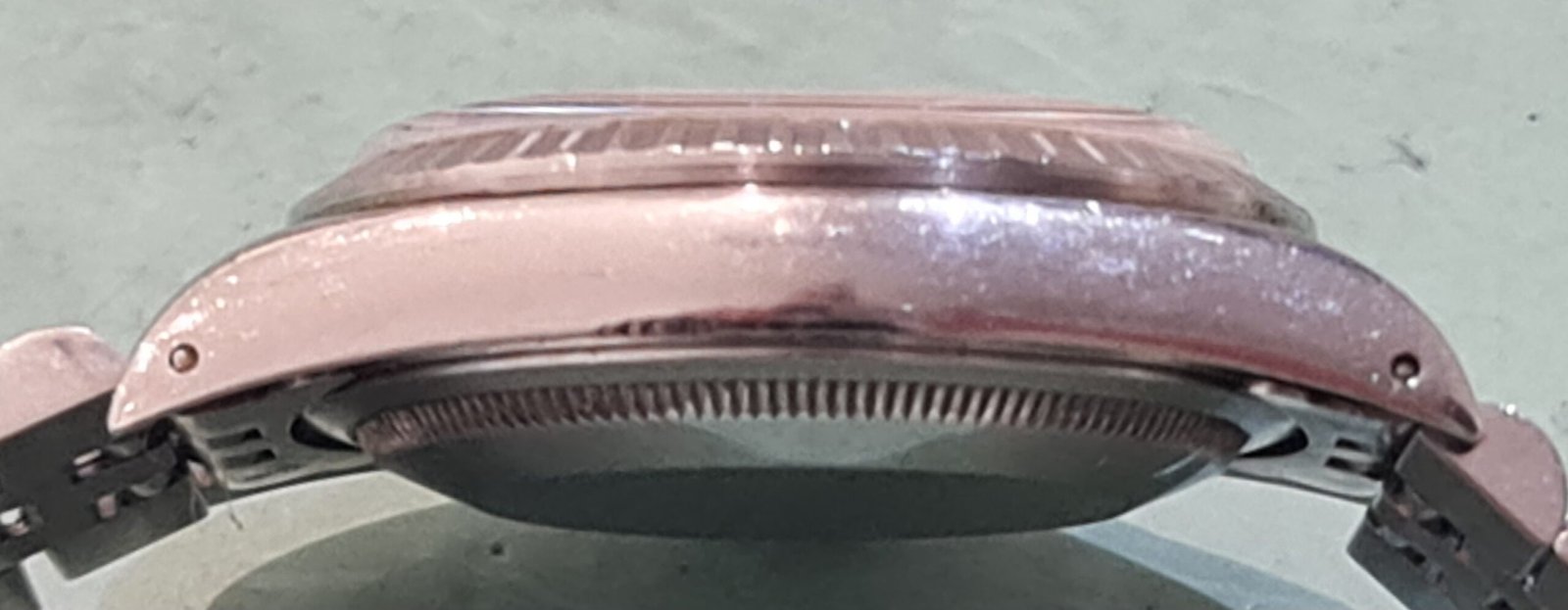 kast vintage horloge polijsten