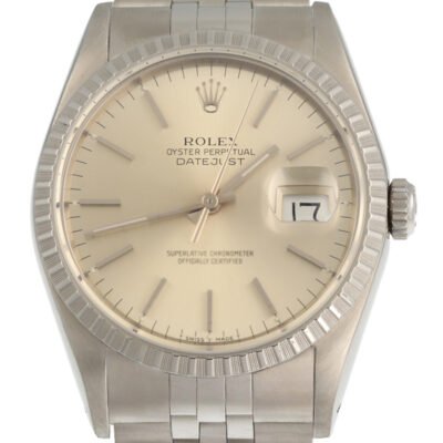 rolex datejust vintage service