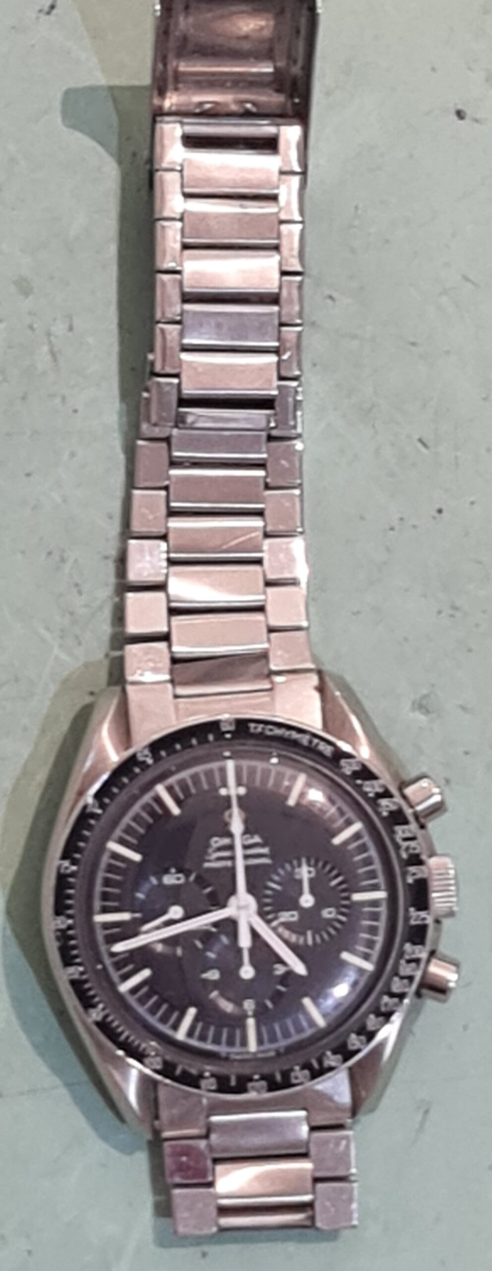 omega horlogeband polijsten