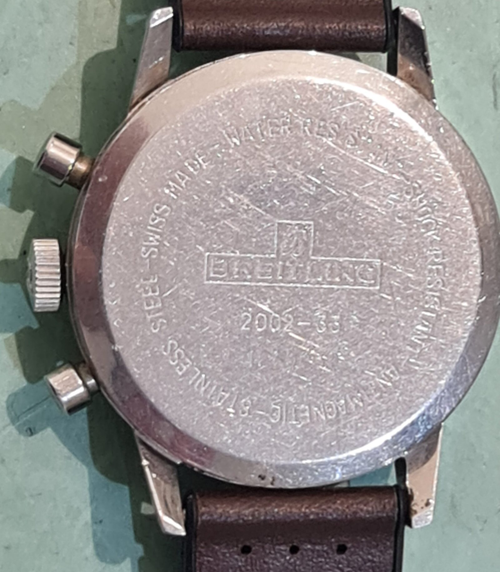 breitling vintage polijsten