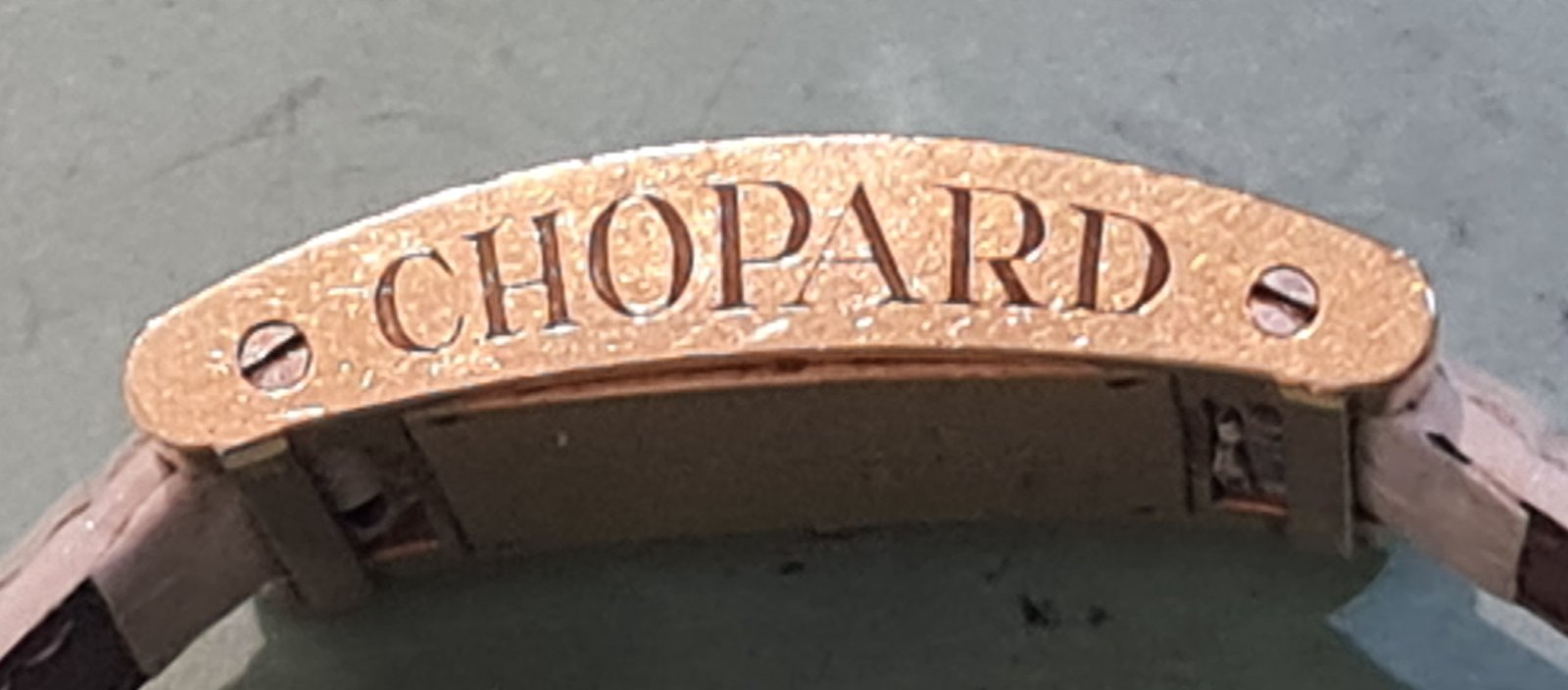 chopard kast laten polijsten