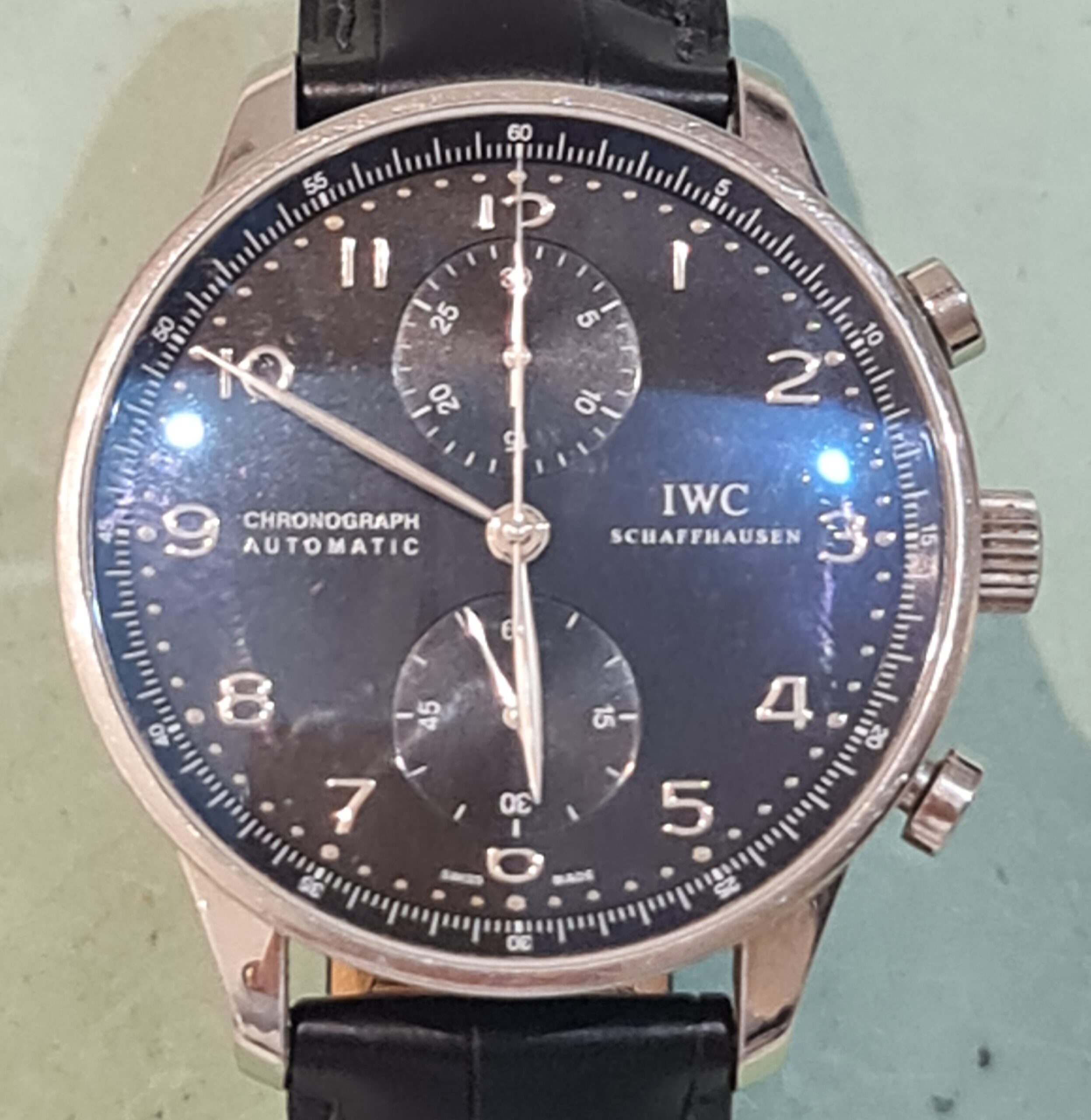 iwc staal polijsten