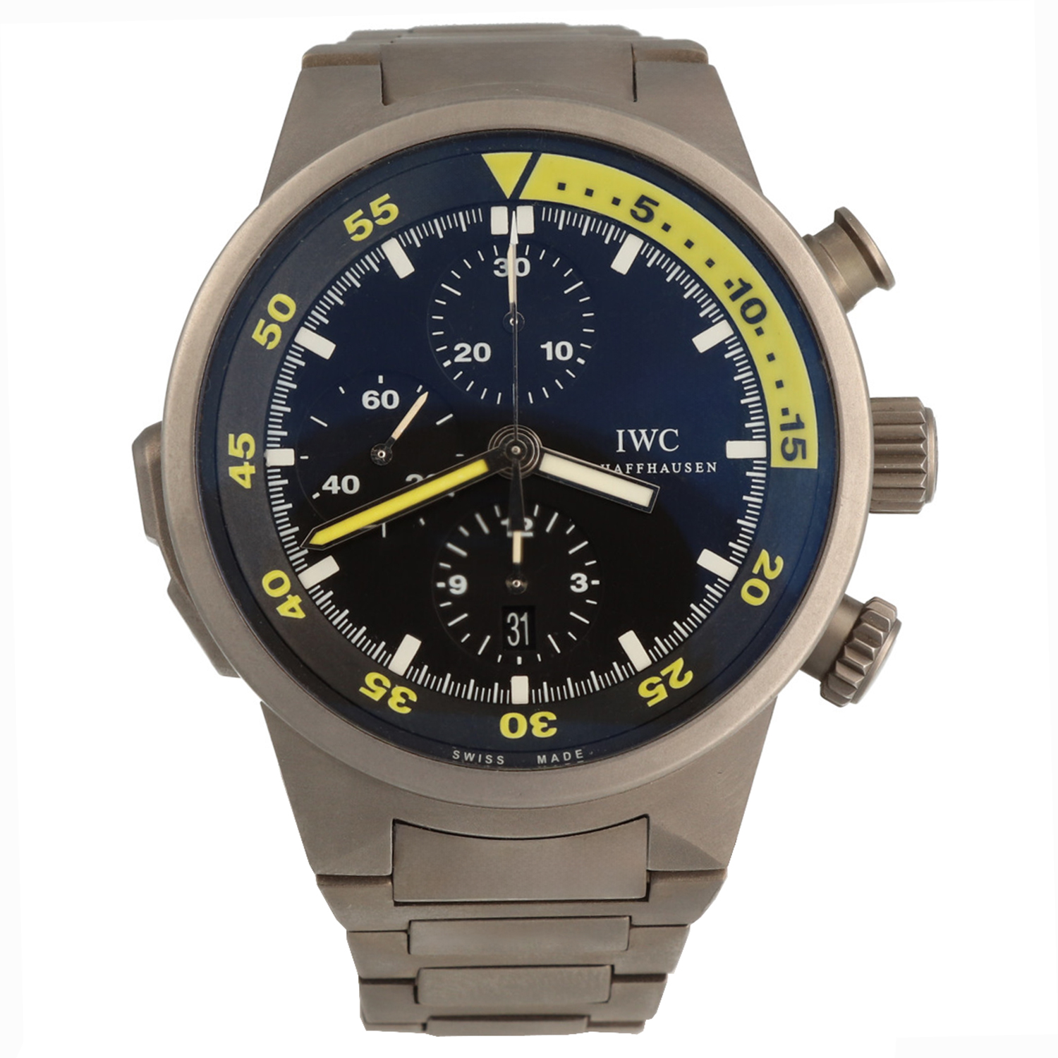 iwc titanium laten repareren