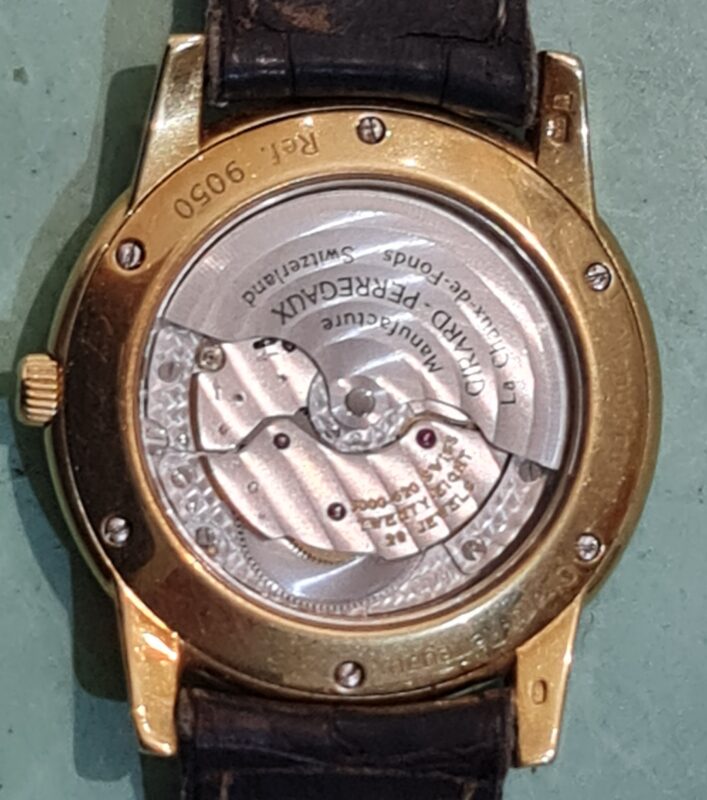 automatic service girard-perregaux
