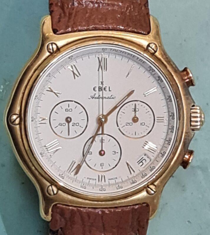 ebel goud horloge polijsten