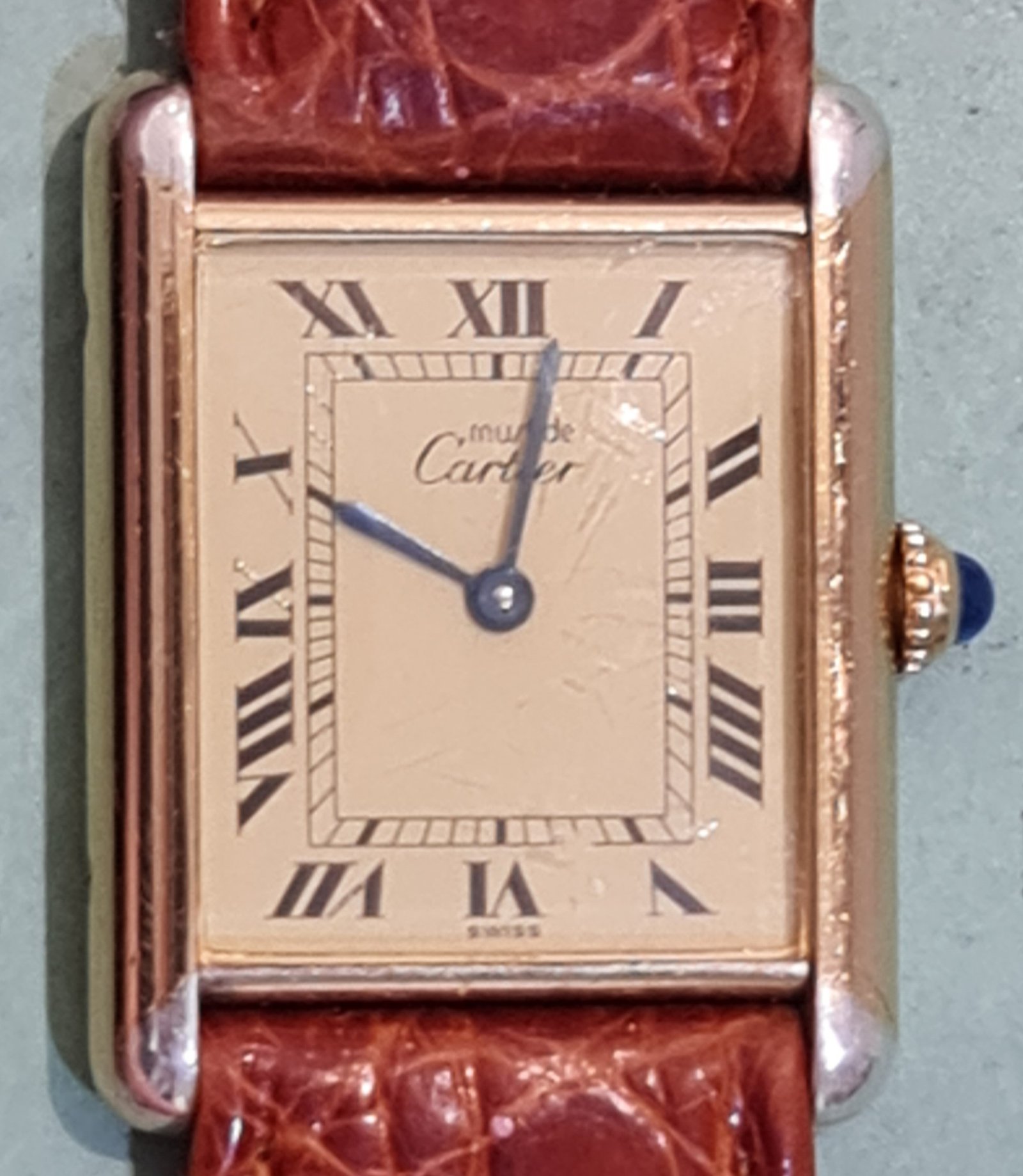 cartier glas repareren