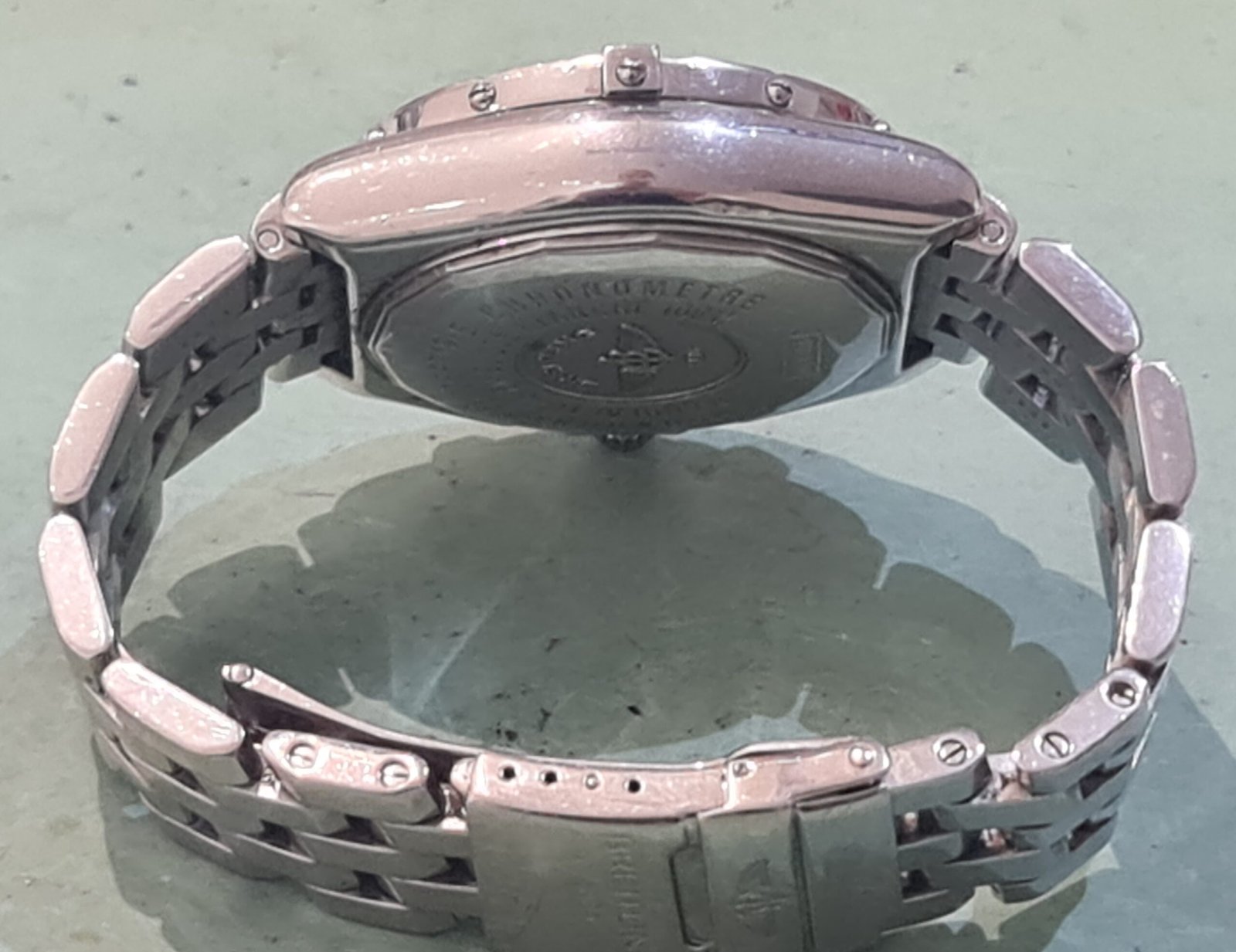 breitling chronomat laser polijsten