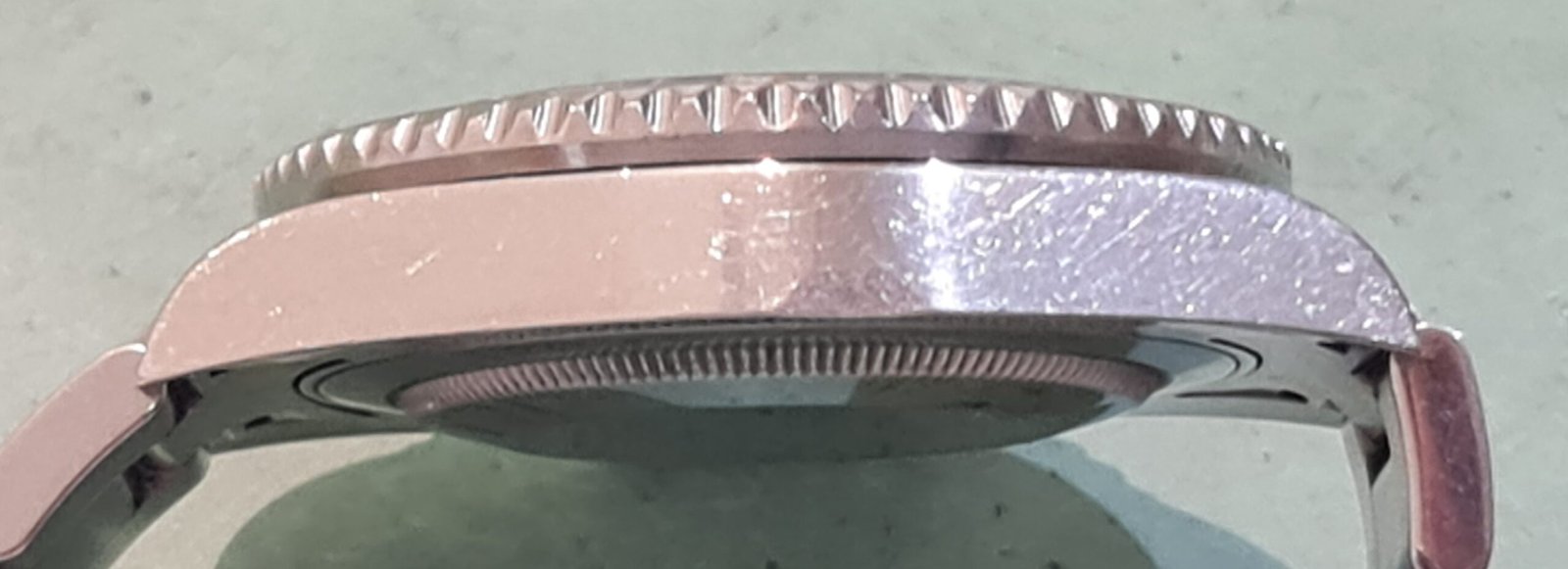 laser polijsten rolex horloge