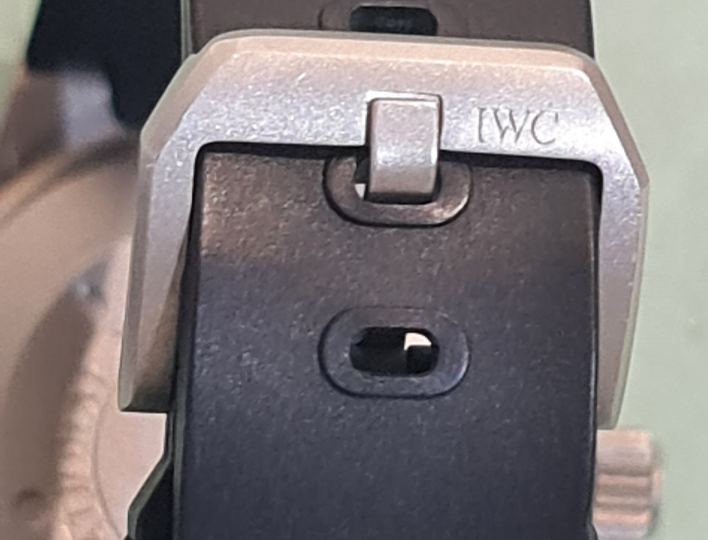 sluiting iwc vervangen