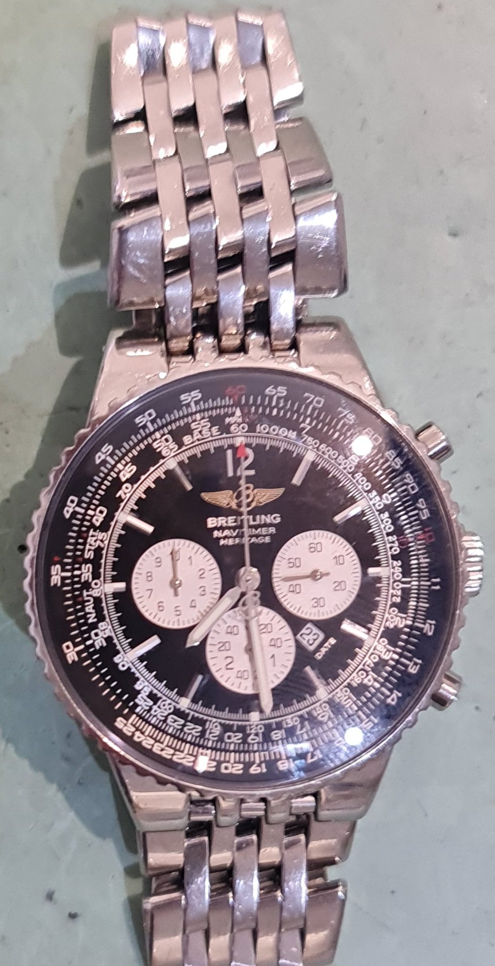 breitling navitimer kapot