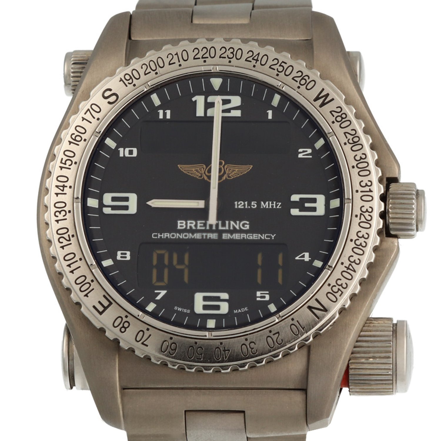 breitling titanium repareren