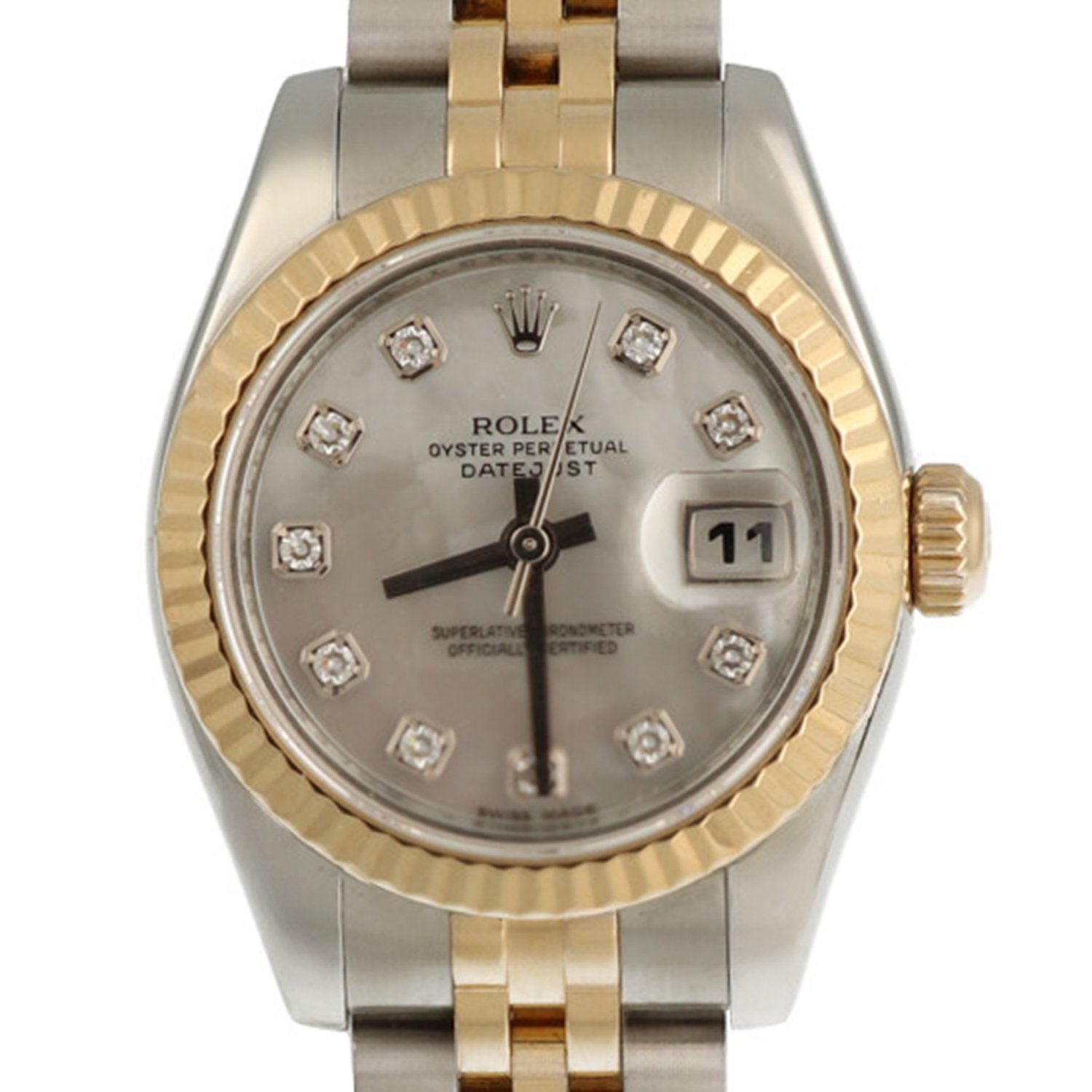 rolex diamant wijzerplaat repareren