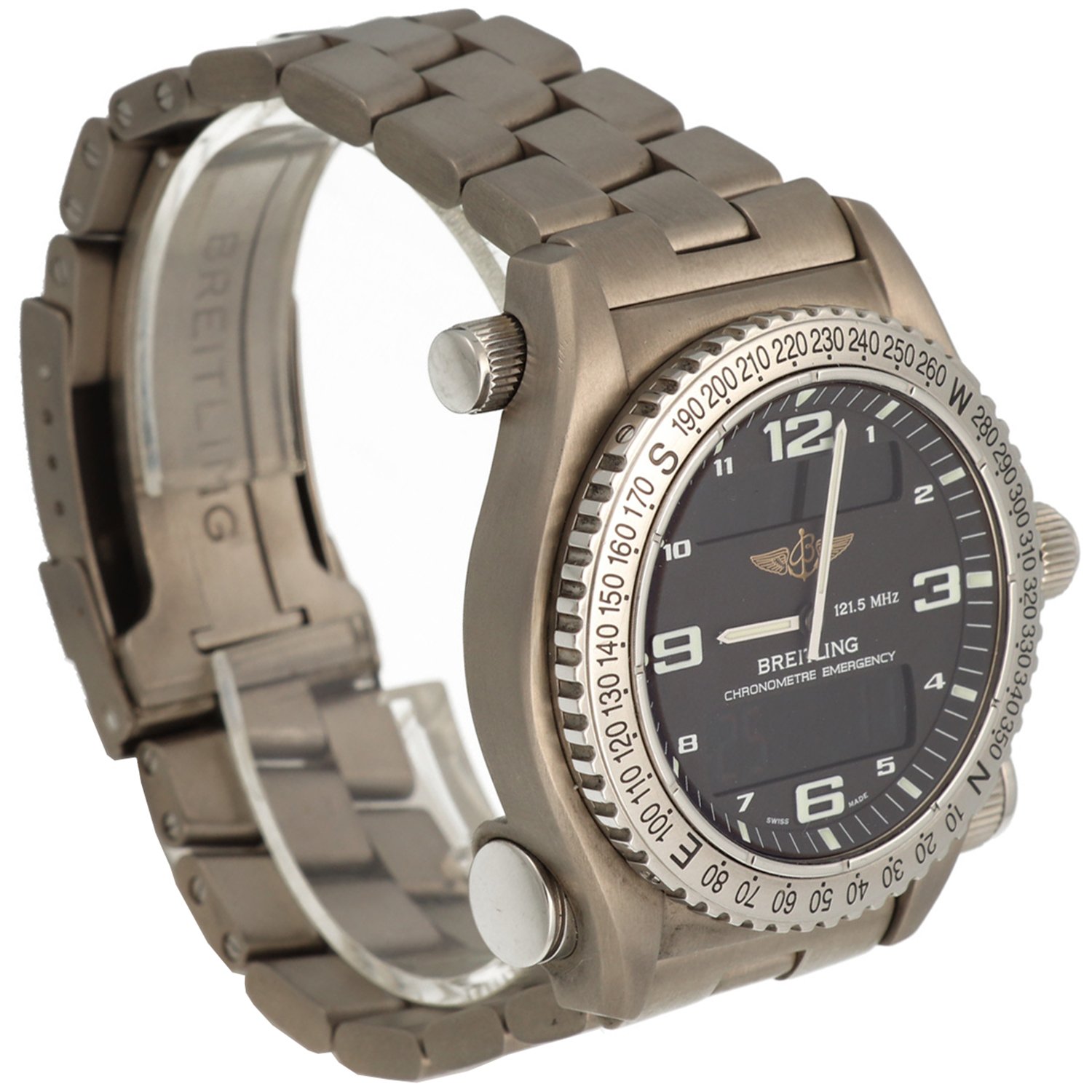 breitling titanium polijsten