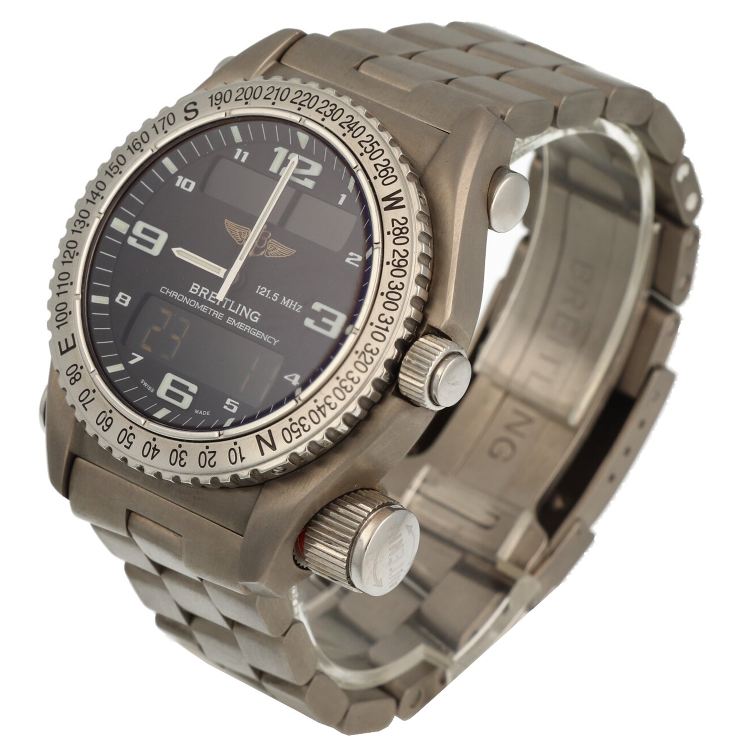 breitling titanium reparatie