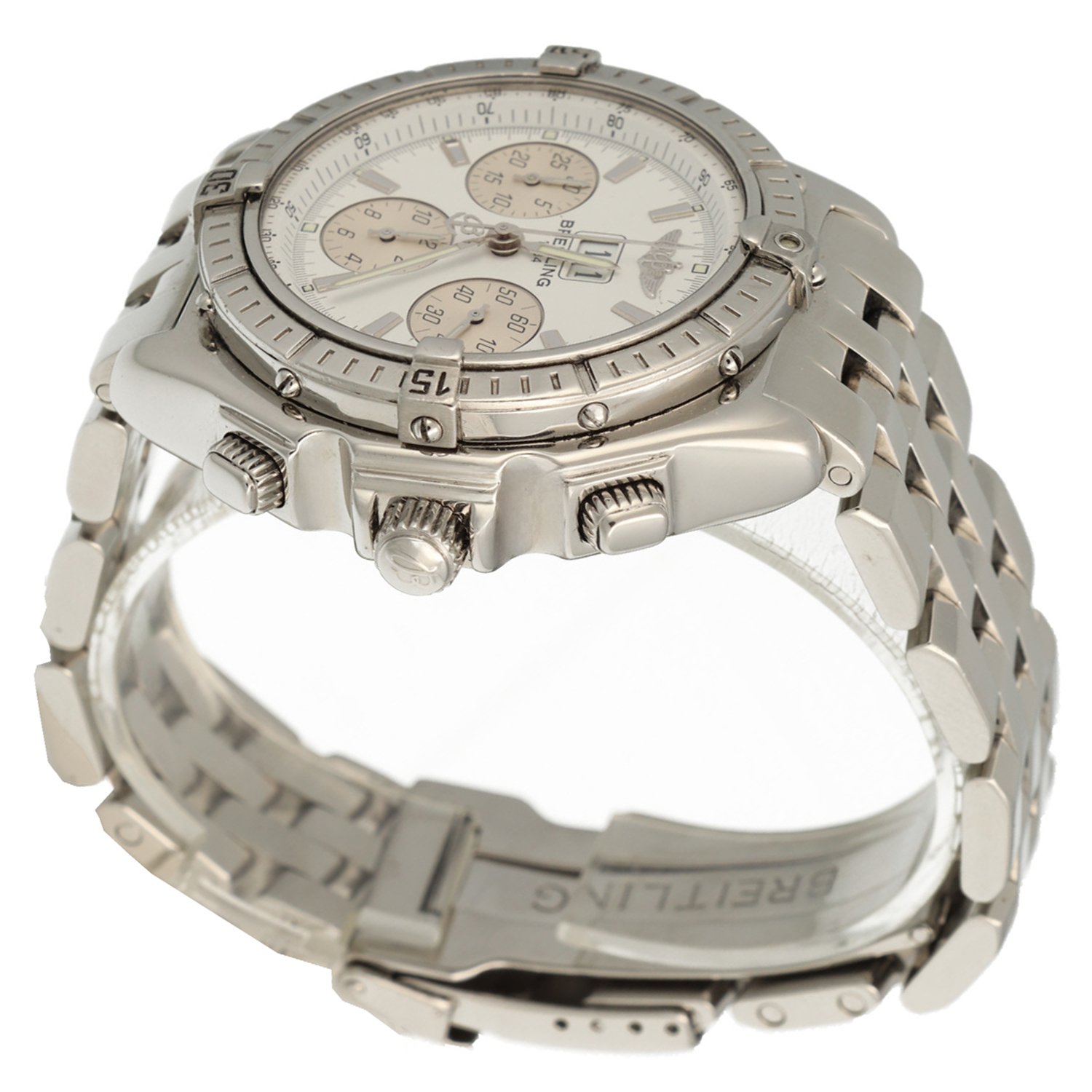 breitling chronomat chronograph polijsten