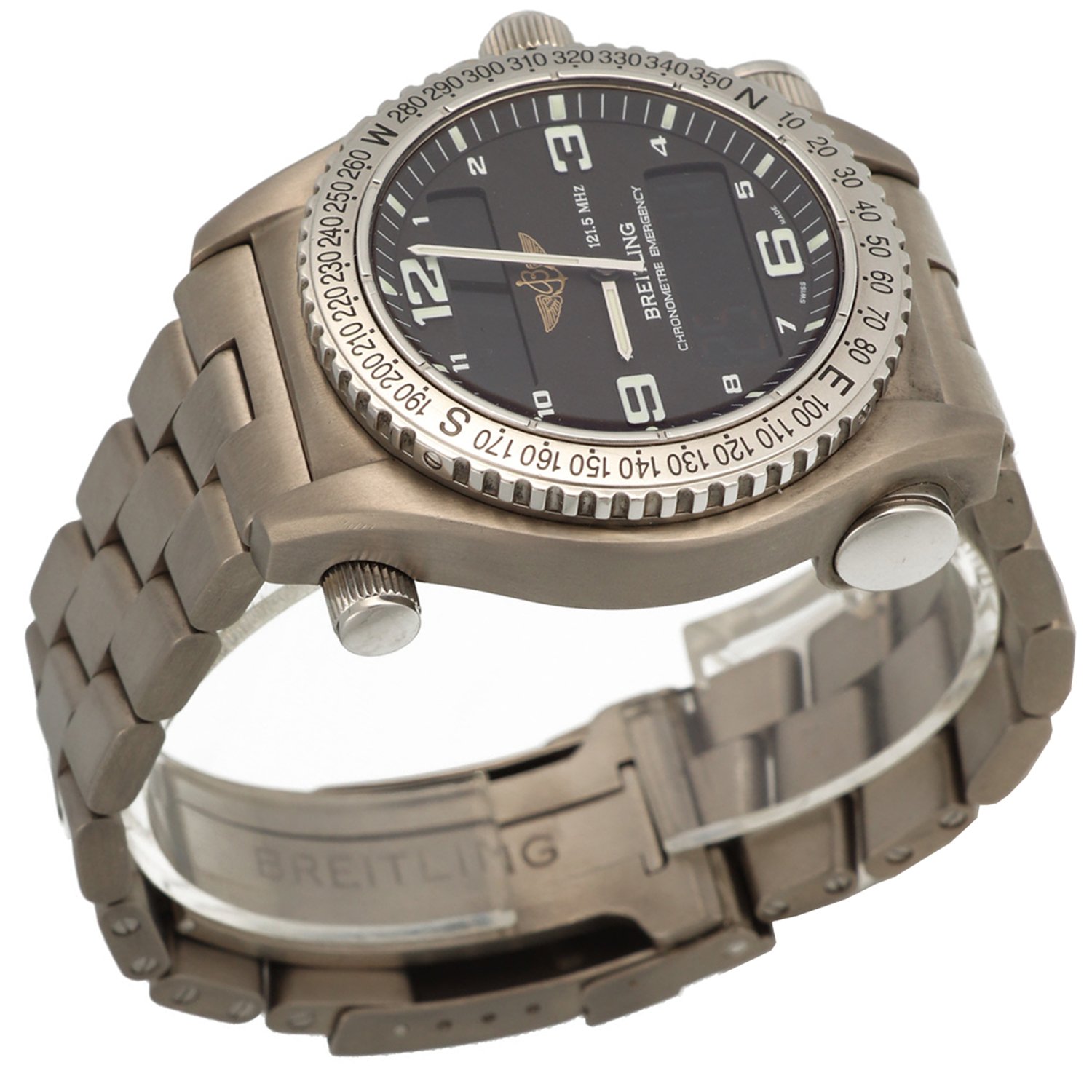 breitling titanium laser polijsten