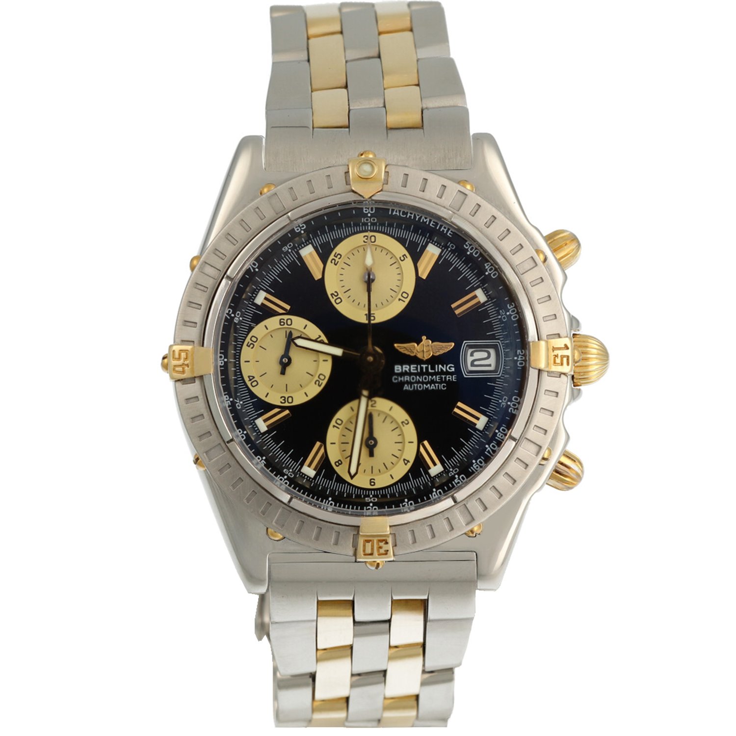 chronomat breitling polijsten