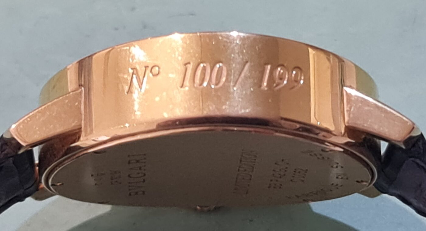 bulgari limited editie repareren