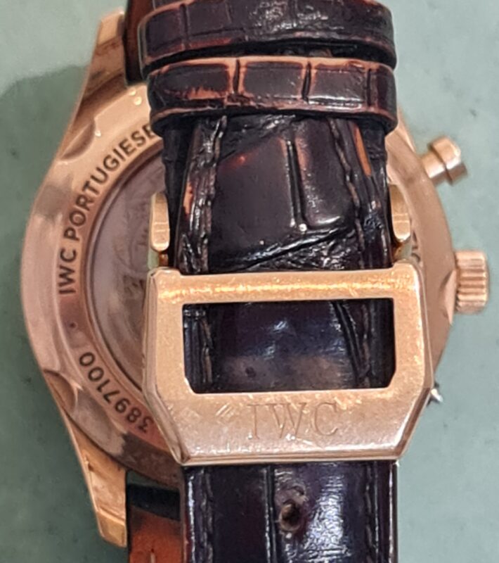 horlogeband sluiting polijsten