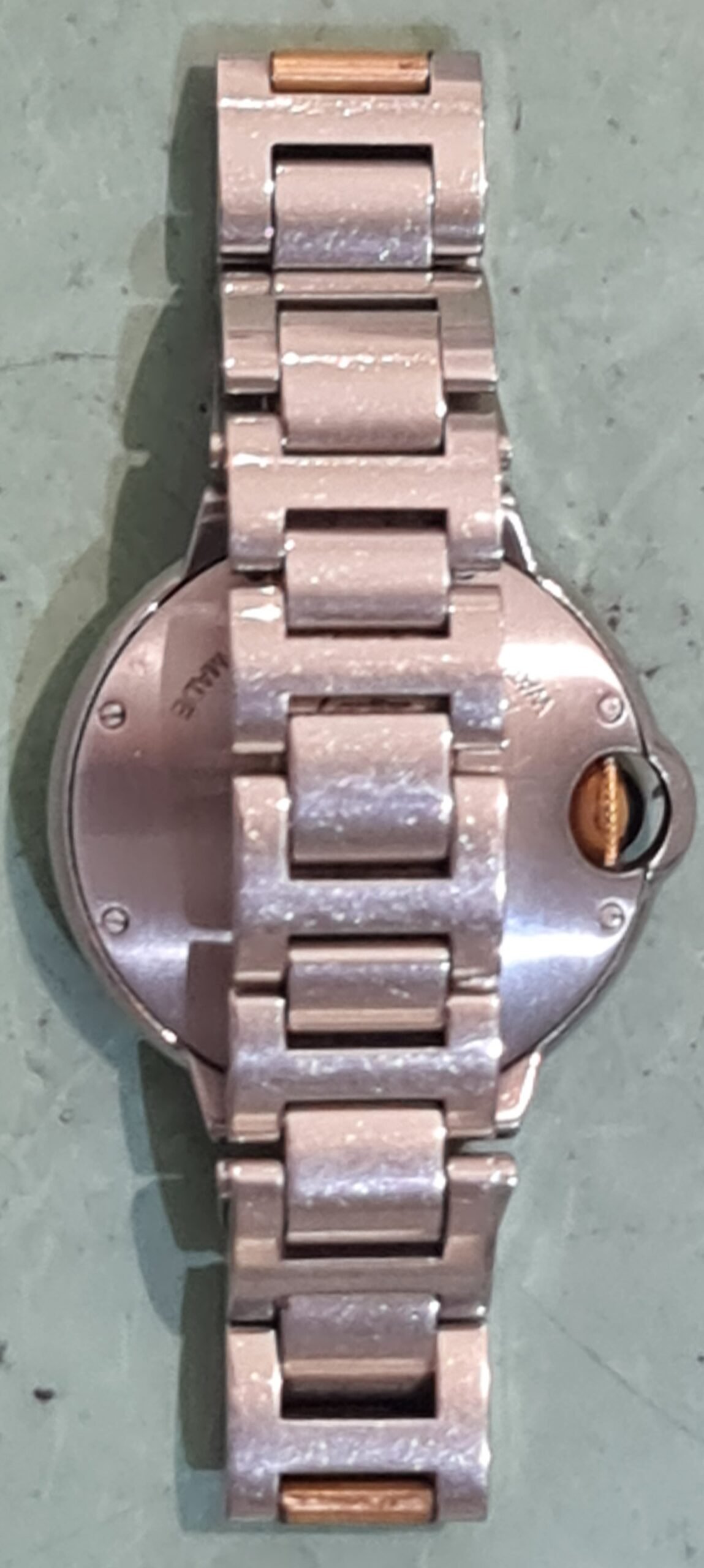 cartier horloge ballon bleu kapot