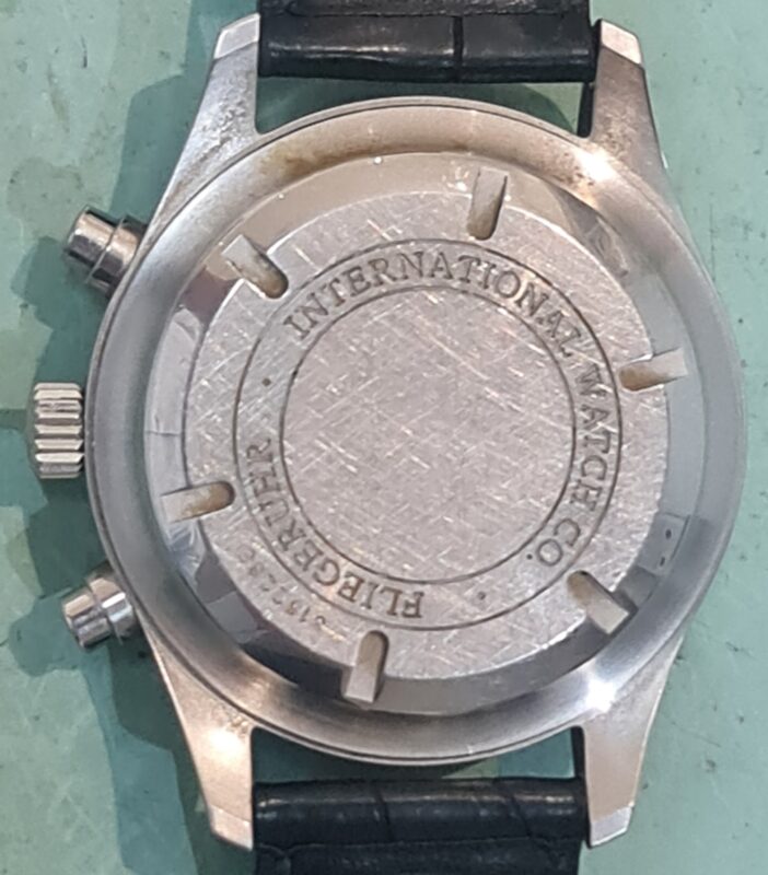 iwc achterkant polijsten