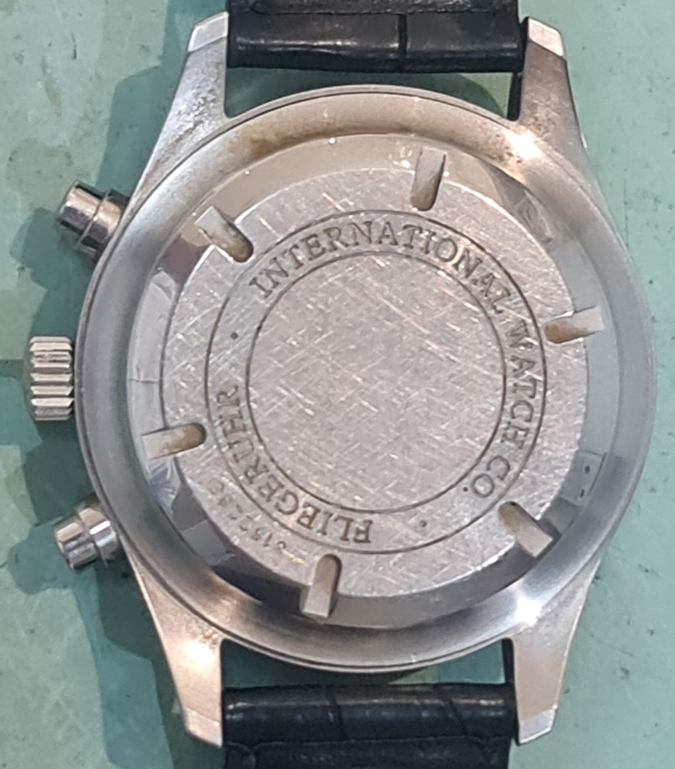 iwc achterkant polijsten