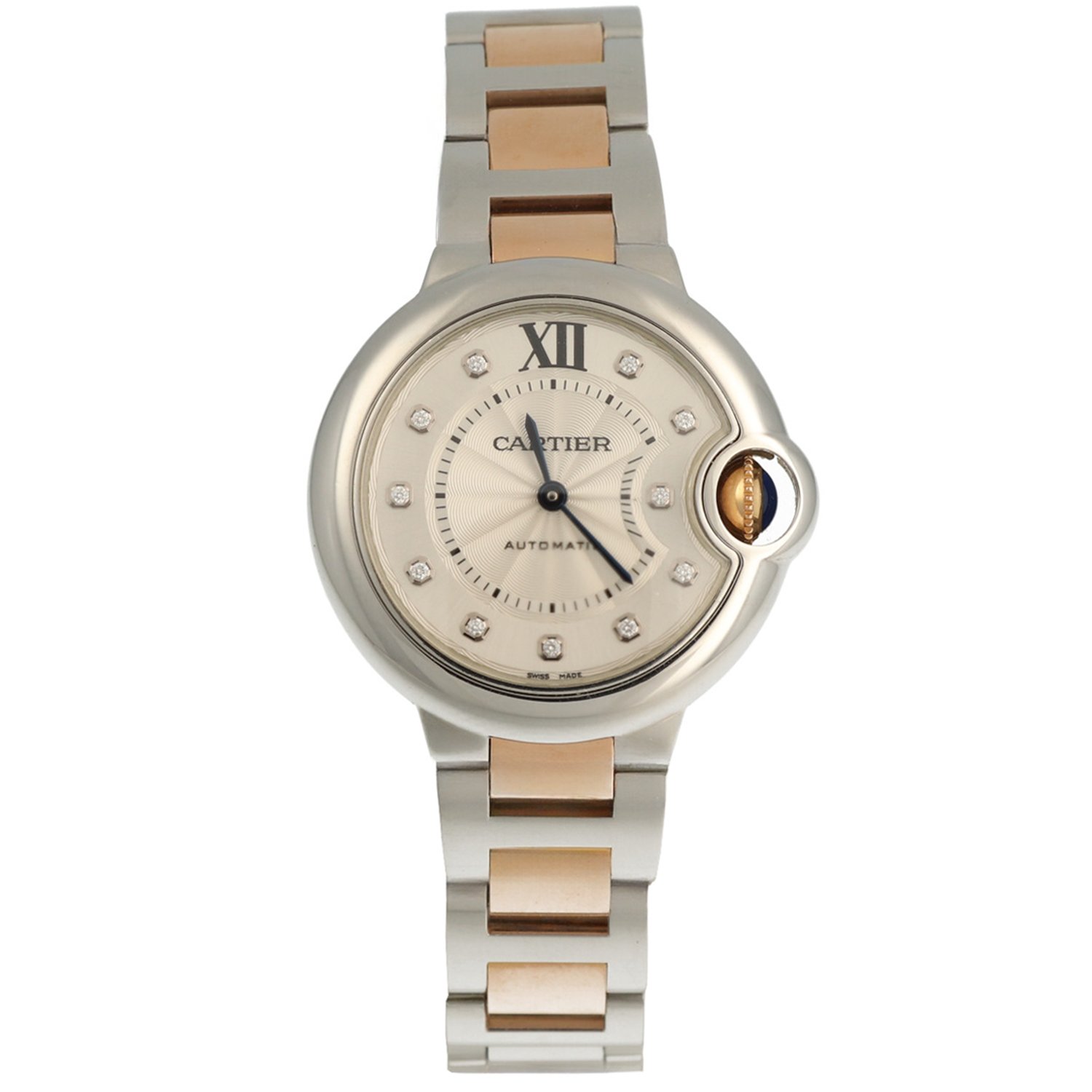 cartier horloge ballon bleu repareren