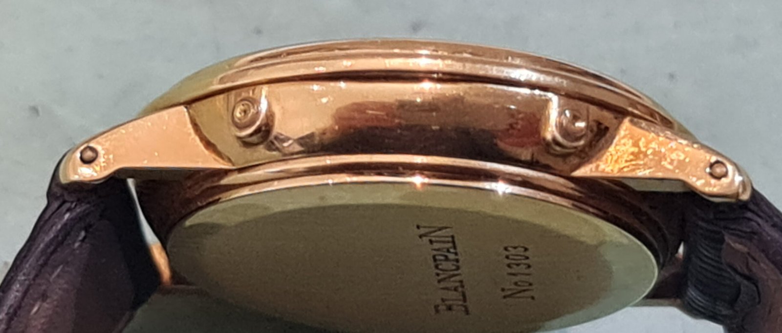 blancpain kast polijsten