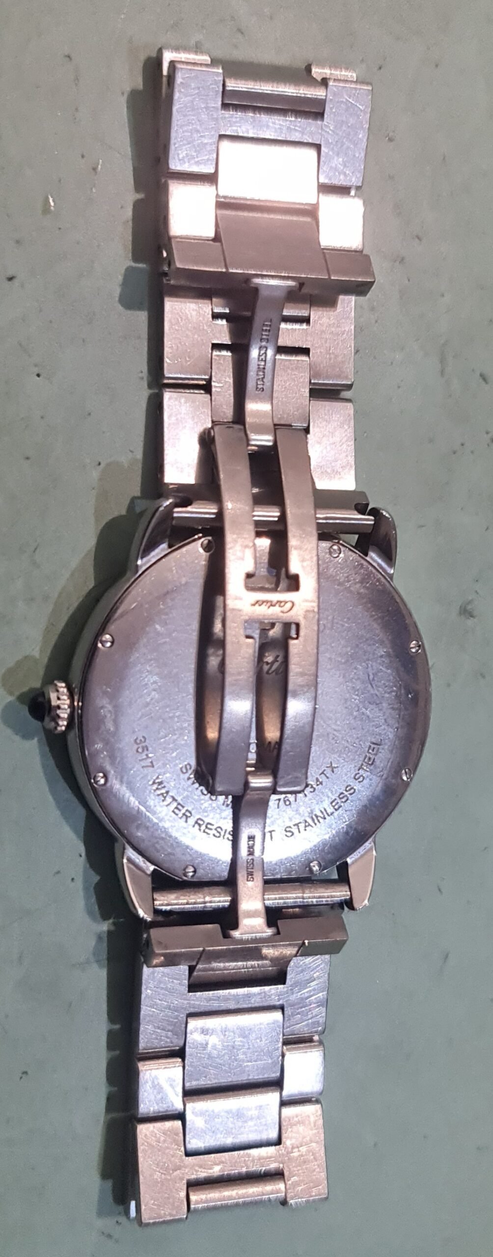 cartier achterkant laten polijsten