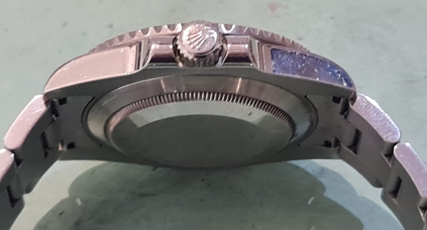 rolex kroon schroefdraad vervangen