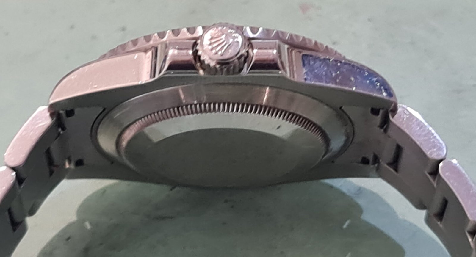 rolex kroon schroefdraad vervangen