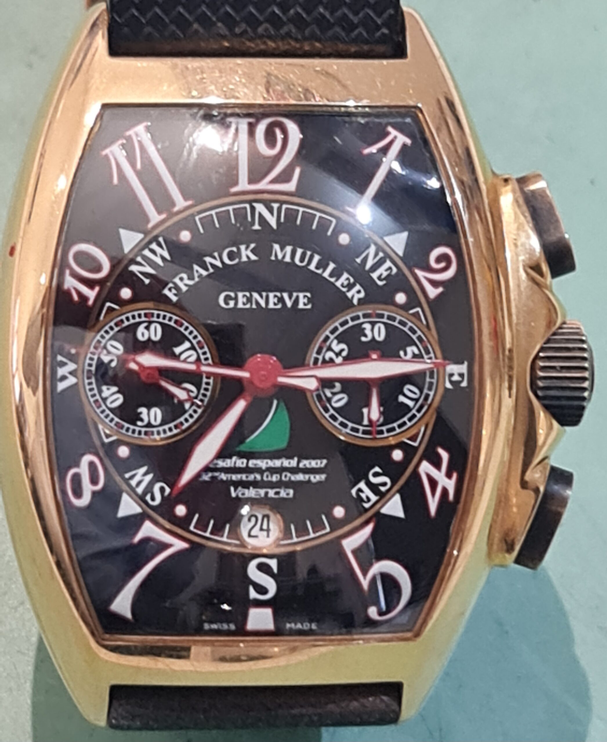 franck muller chronograph repareren