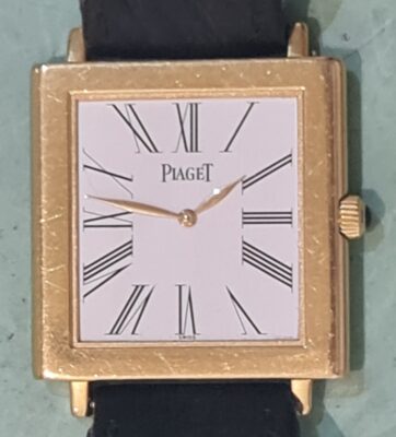 piaget vintage service