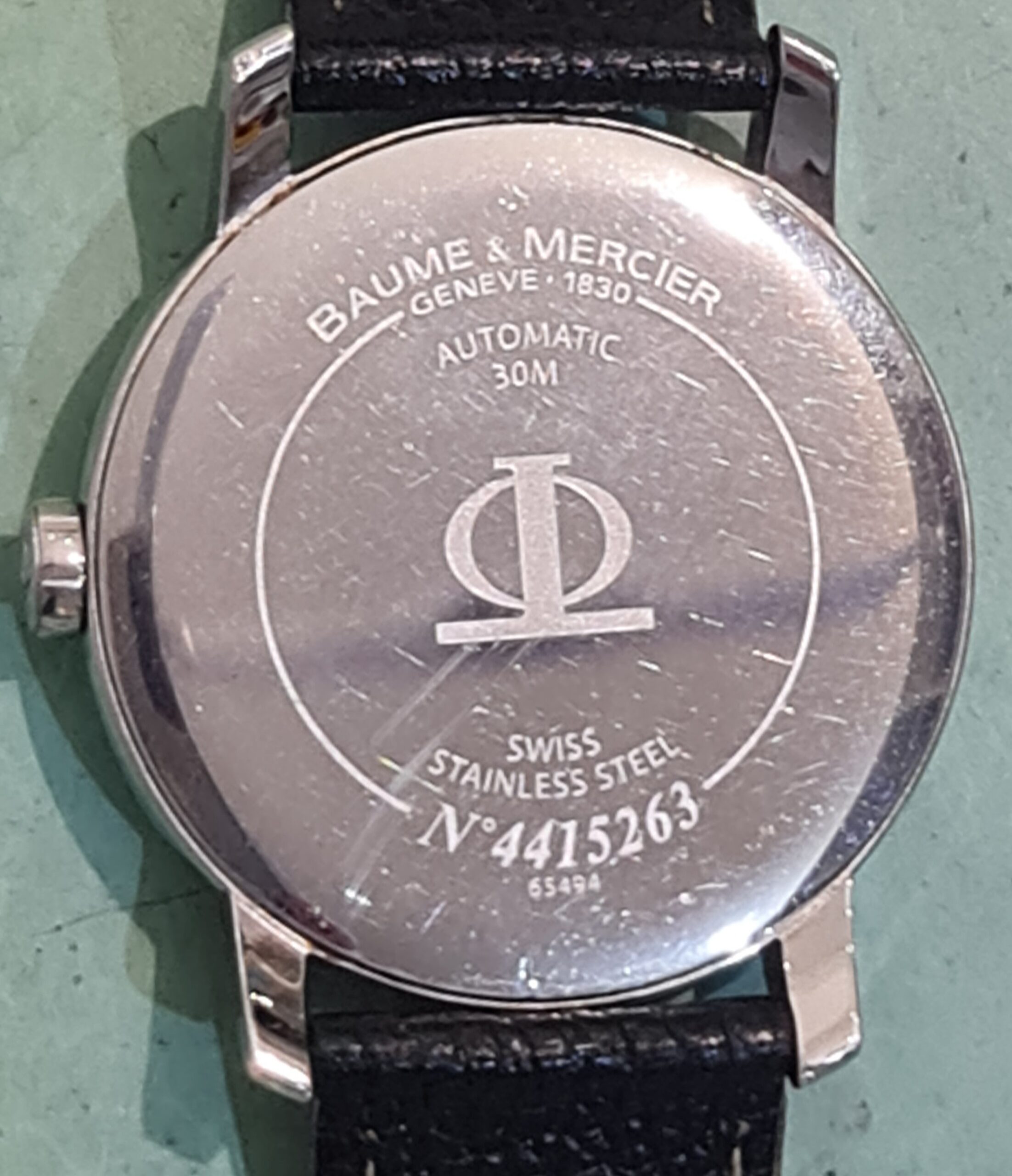 horloge baume & mercier kapot