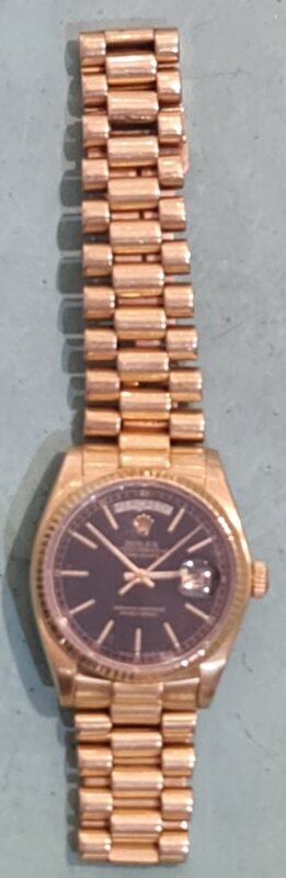 goud horloge schoonmaken