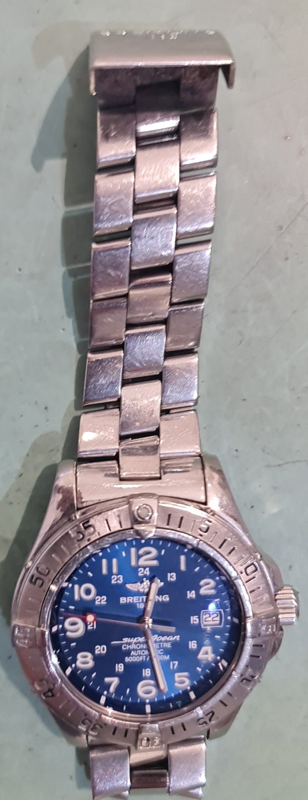 breitling colt horloge kapot