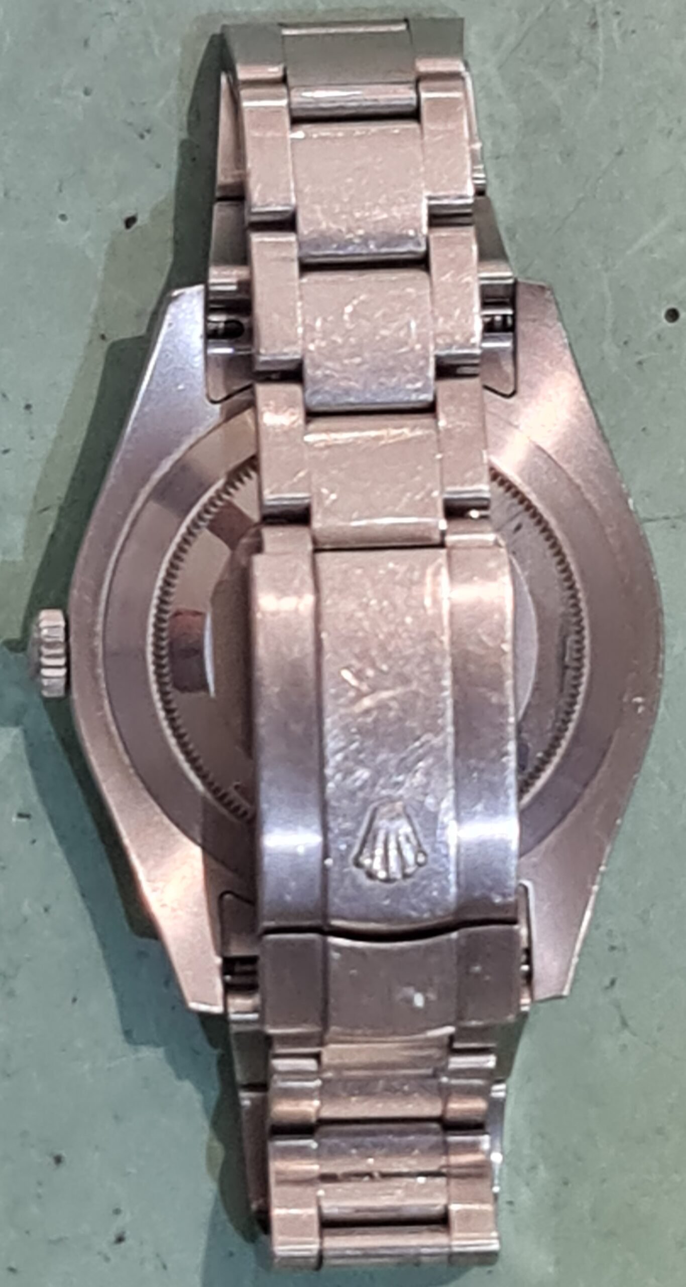 rolex horloge laser polijsten