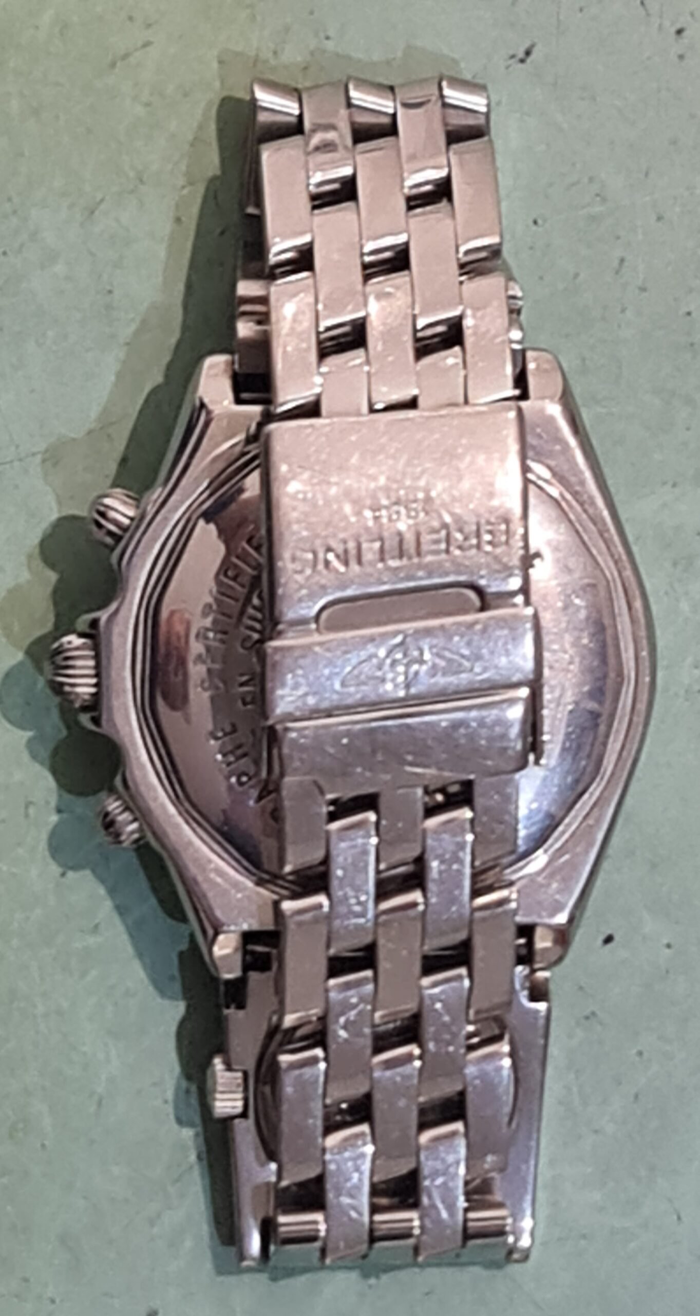 breitling horloge utc laten polijsten