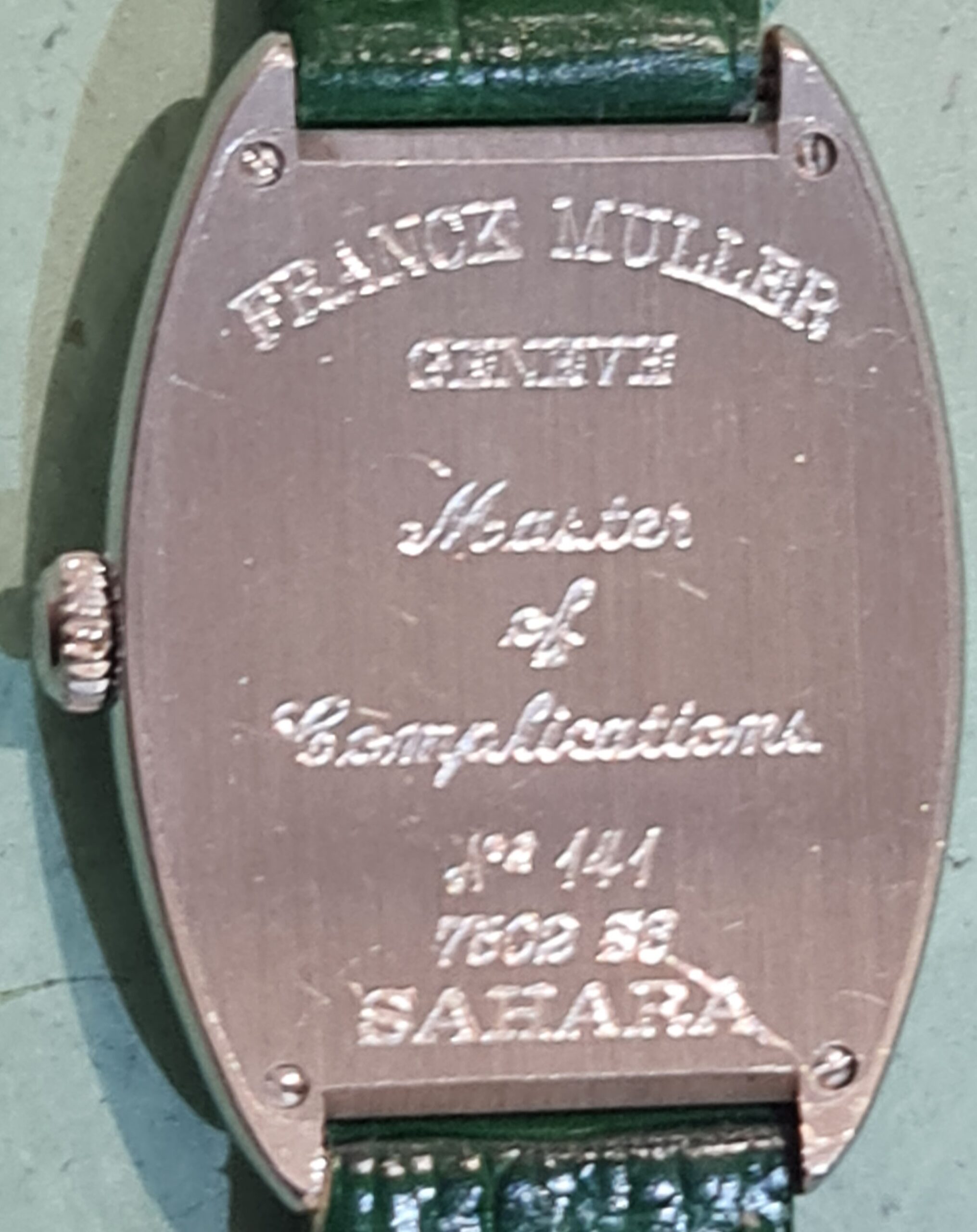 franck muller casablanca laten polijsten